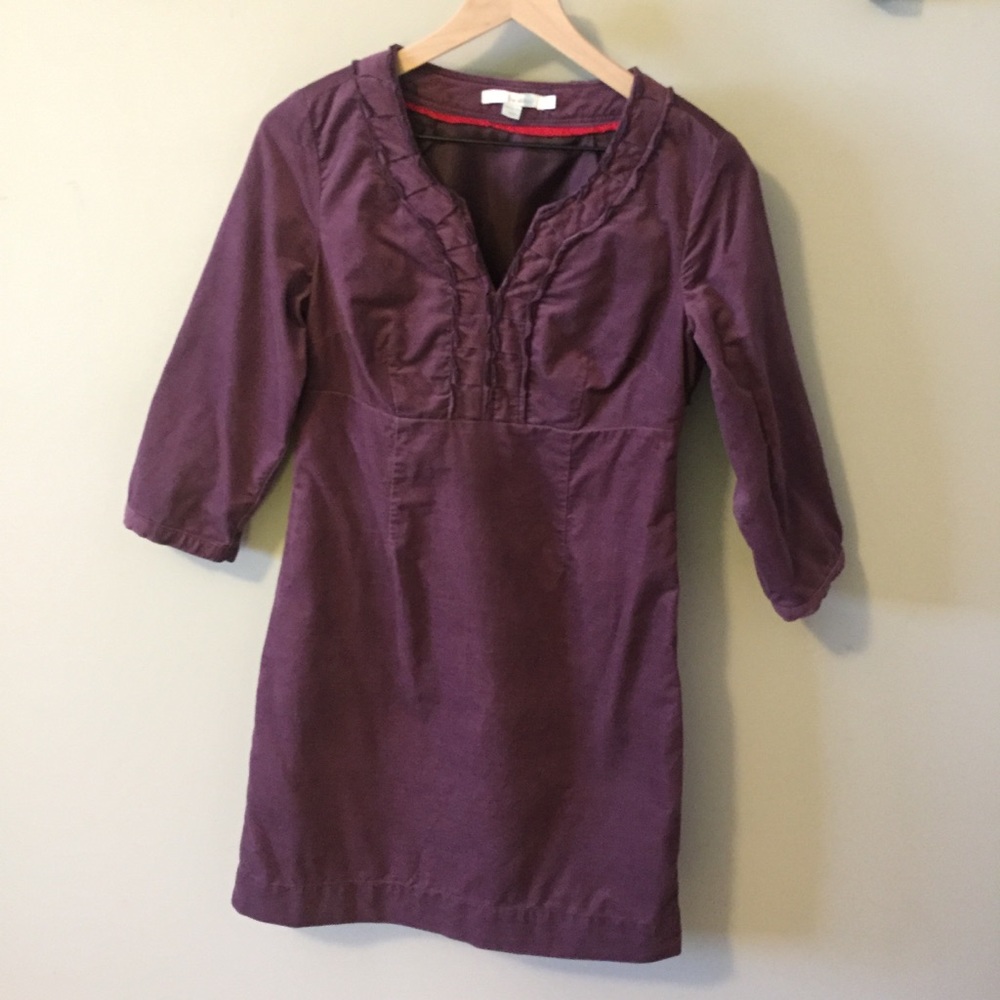 Boden Velvet Sheath Dress